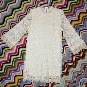 Sugar+Lips Daisy Crochet Dress